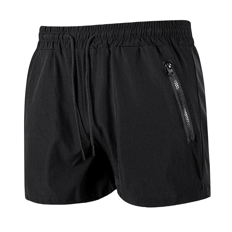 Pantaloncini da spiaggia da uomo con fodera in rete Pantaloncini da surf casual estivi con tasche laterali con cerniera Costume da bagno Costume da bagno Costumi da bagno