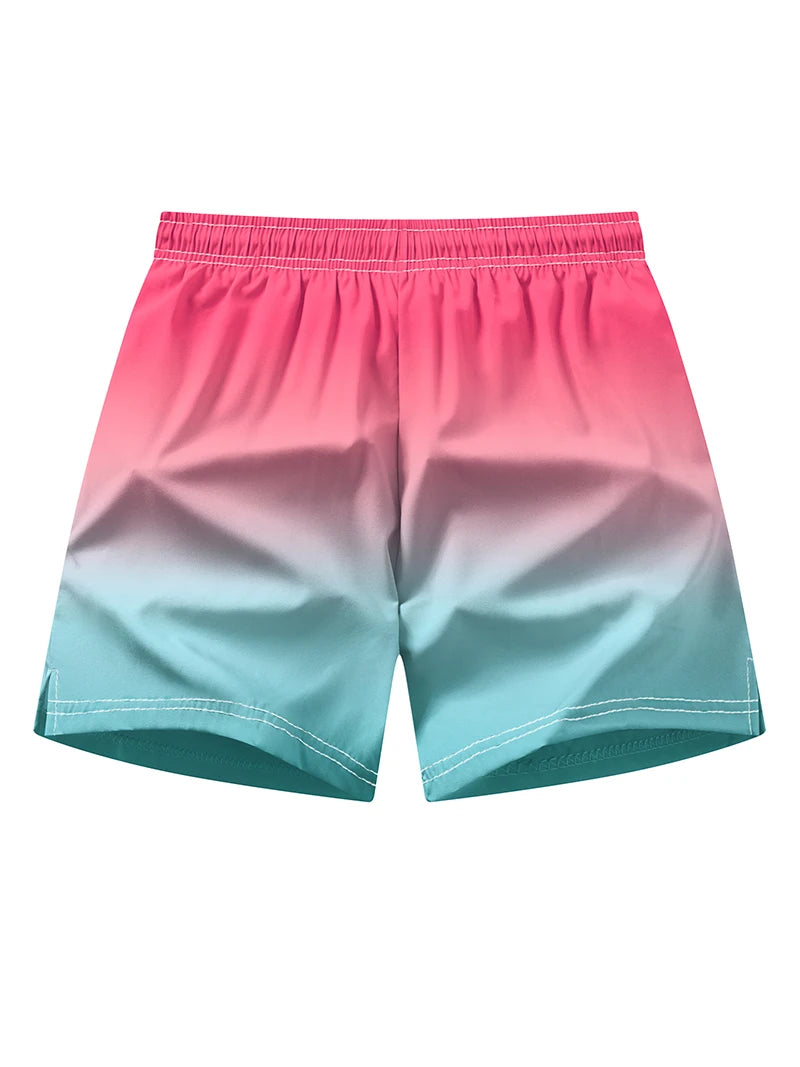 Pantaloncini da spiaggia da uomo con fodera in rete Pantaloncini da surf casual estivi con tasche laterali con cerniera Costume da bagno Costume da bagno Costumi da bagno